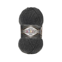 Alize Süperlana Midi 196 Koyu Gri Melanj