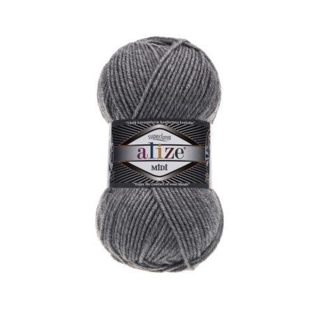 Alize Süperlana Midi 21 Gri Melanj